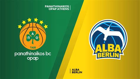 panathinaikos bc vs alba berlin